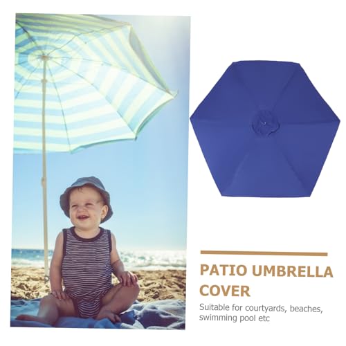 Mipcase Toldo Protector UV 2.7m para Paraguas de Jardín Elegante 7