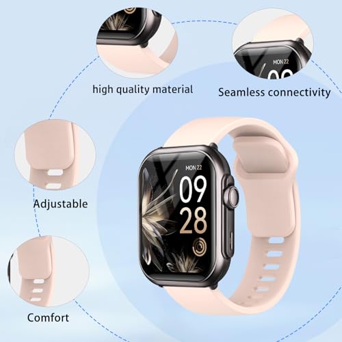 Correa de silicona para reloj inteligente RUXINGX G62 miniatura 2