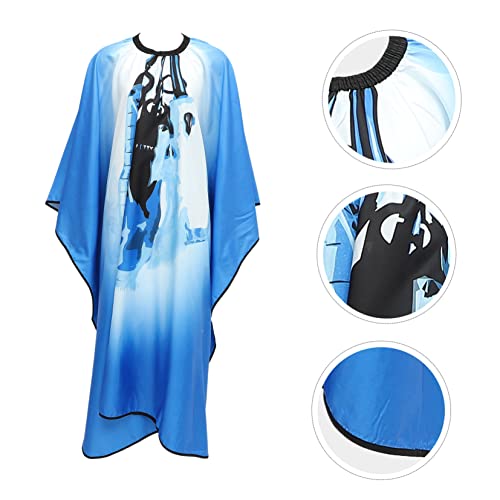 DOITOOL Capa De Barbeiro Para Homens Avental Para Corte De Cabelo Maquiagem Salão De Beleza Shampoo