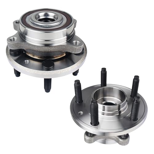 KUSATEC 513275 2PCS Front/Rear Wheel Bearing and Hub Assembly Fit for 