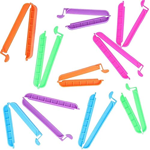 TRTO 20x Bag Clips Small Large Keep Food Fresh Freezer Fridge Storage Ties