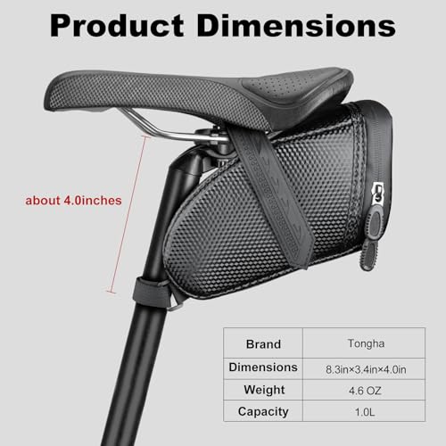 Tongha Large Wedge Saddle Bag