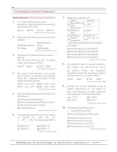 Image of Motion NEET me JEET - Smart Selection of JEE Main PYQs for NTA NEET 2026 | NEET Physics & NEET Chemistry Practice Book |Must have for NTA NEET Physics & Chemistry | NEET Question Practice Book