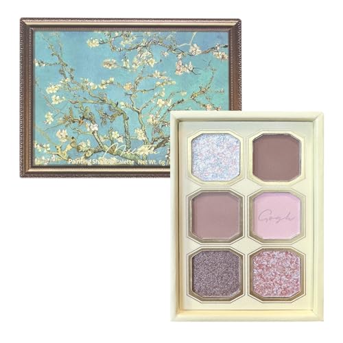 MilleFée Painting Shadow Palette 09 Almond Blossom, Eyeshadow Palette, Warm