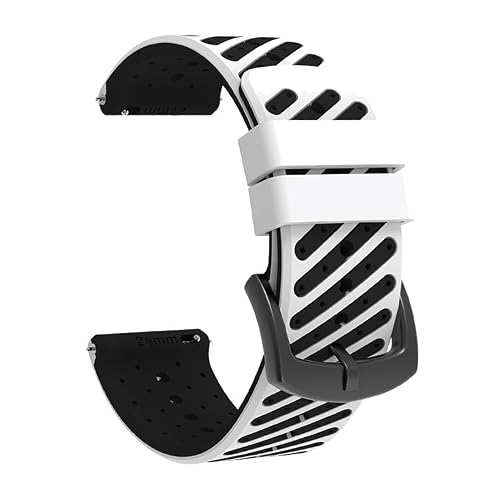 [TRIPLE RIVER] For coros Apex 4 46mm �o���h �x���g APEX4 �V���R�� �� 24mm �����o���h For �J���X �\�t�g�o���h(�z���C�g�u���b�N)