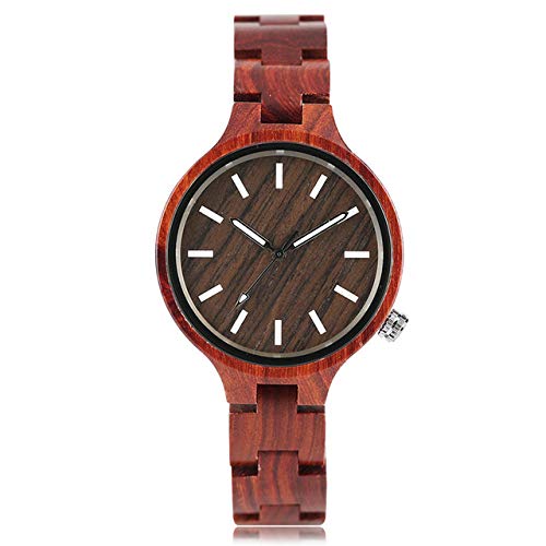 OIFMKC Orologio in legno Top Fashion Brand Lady Maple Orologio
