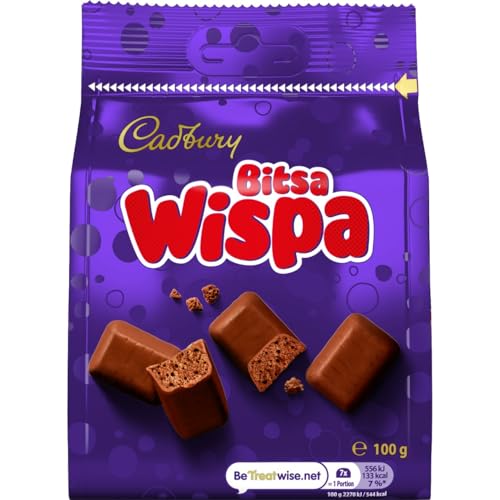 Cadbury Milk Chocolate Wispa Bitsa Sharing Bag 100 g (Pack of 1)