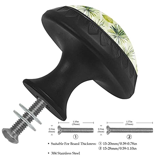 Boutons de tiroir Summer Leaves pour rénover facilement une commode