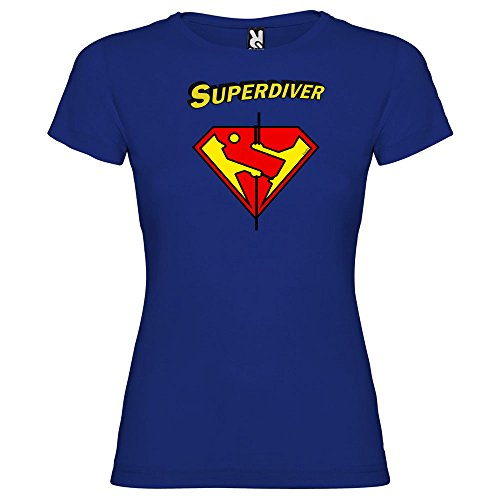 Kruskis 11502241SS114 Camiseta, Mujer, Azul Royal, S