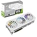 ASUS ROG Strix GeForce RTX 3090 White OC Edition 24 Go GDDR6X Carte Graphique PCIe 4.0 Ventilateurs Axial-Tech 0dB Design 2.9 Fentes Dual BIOS SAP II MaxContact Blanc Taille Unique