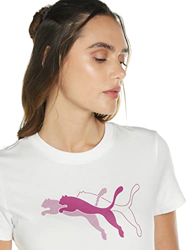 Image of Puma Women's Letter Print Regular Fit T-Shirt
