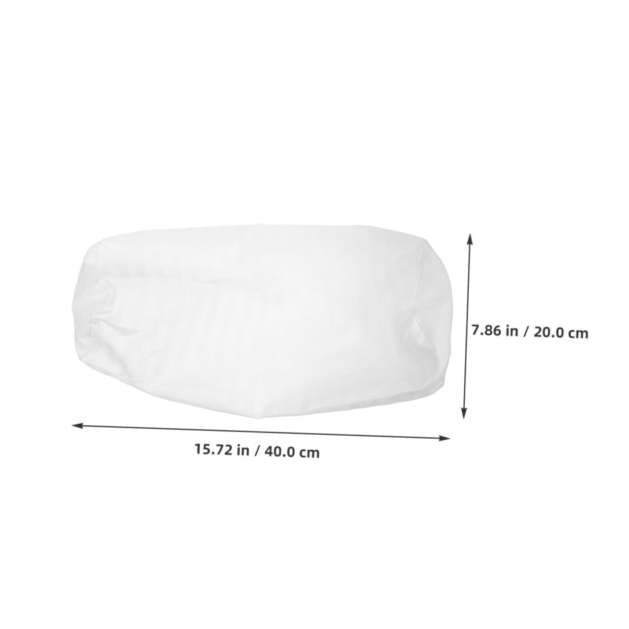BESTonZON Neck Roll Pillow Covers Zipper Removable Pillowcase for Comfortable Neck Support Stylish Design for Home Travel Office Use Easy to Clean Maintain