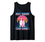 best rabbit dad ever retro vintage 80s funny dad bunny canotta