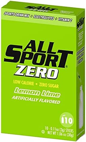 Sticks, Low Calorie, ZERO Sugar, Electrolyte Sports Drink Mix, Vending Pack (Lemon Lime, Pack of 10 (Vending Pack))