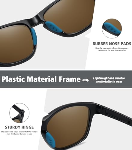 Image of MEETSUN Polarized Sports Sunglasses for Women Men Driving Running Cycling Fishing Sun Glasses UV400 Protection