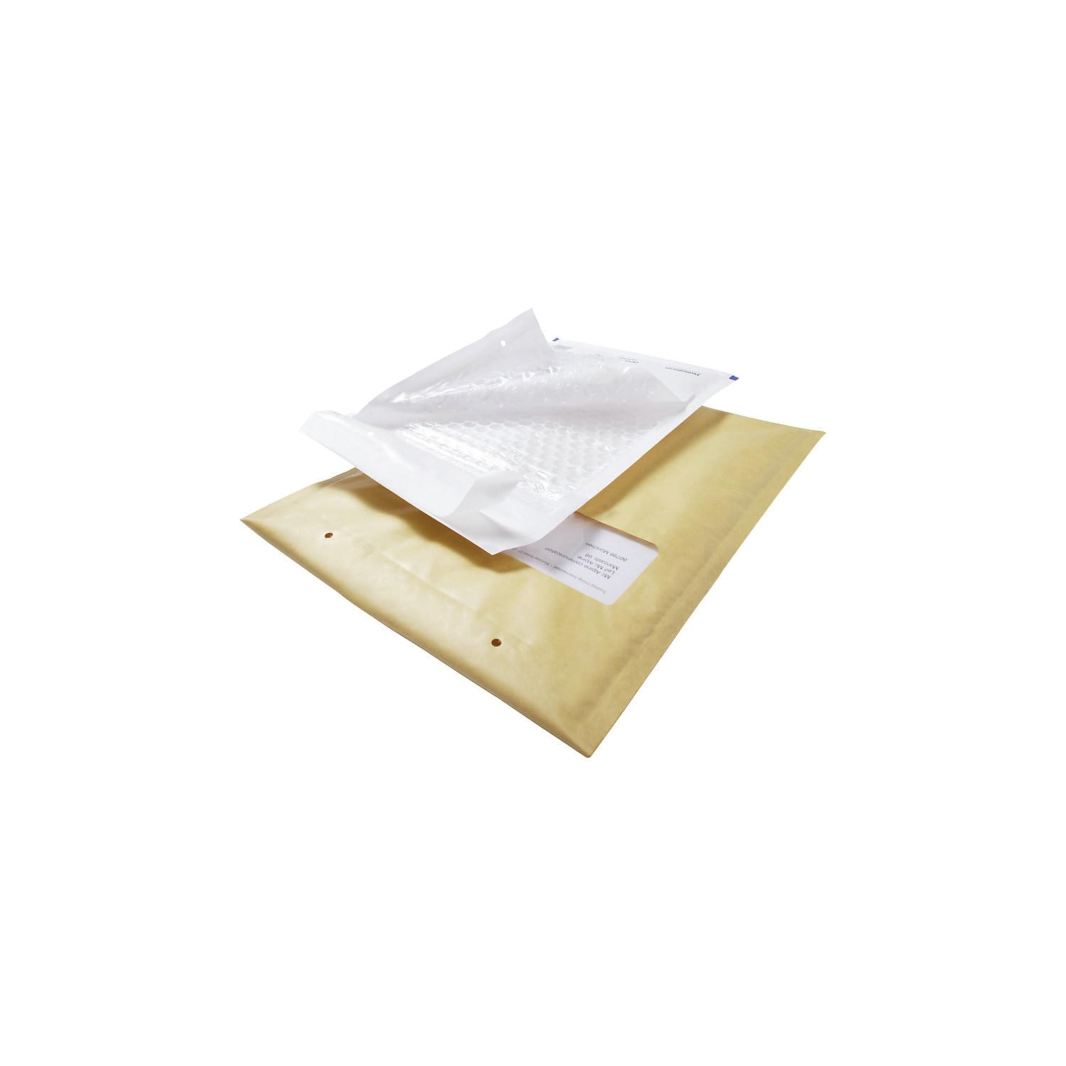 FRANKEL kaiserkraft | Pochette d'expédition aroFOL® | Papier recyclé avec protection matelassée, L x l intérieures 470 x 345 mm, marron, lot de 100