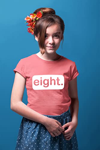 Unordinary Toddler 8th Birthday Shirt for Girls 8 Year Old Cloths Outfit Size Eight Shirts Eighth2