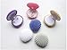 HAMIYELL Pack of 6 Colorful Velvet Earring Gift Box Shell Jewelry Storage Case Showcase Display Organizer Box for Necklace
