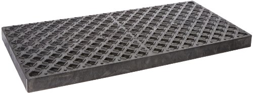UltraTech 0420 Replacement Polyethylene Grate, 4' Length x 2' Width, Black, For Ultra-Containment Trays