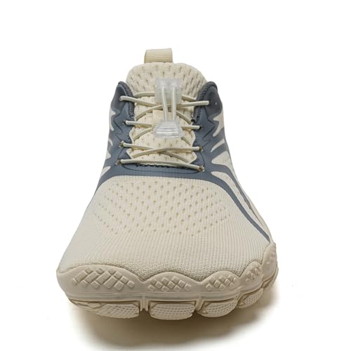 Image of WateLves Water Shoes Men Women Beach Barefoot Aqua Socks Breathable Wide Swim Outdoor Walking Anti Slip Pool Shoes for Hiking Kayaking Diving Surfing