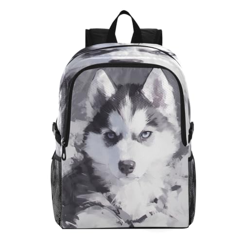 Sac à dos rando Chien Neigeux pliable idéal pour excursions et visites urbaines
