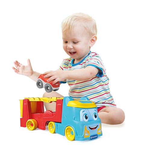 Jeu Clementoni Le Camion des voitures culbutos Plastique recyclés Voitures inclues Dès Fabriqué en Italie - vue 8