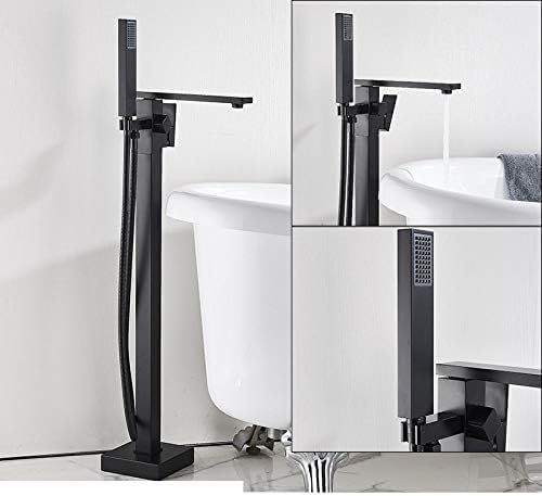 Robinet mitigeur eau chaude et froide noir mat à température stable