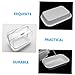 FRCOLOR Professional Lens Care Tray Multi-Function Sturdy Storage and Washing Accessory for Ok Lenses Lightweight and Portable Cleaning for Travel and Daily Use