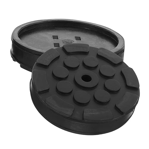 EXAOMBLE 2Piezas Almohadillas de Goma para Hidráulicos Adaptador de Soporte Antideslizante para Elevadores de Automóviles Resistente
