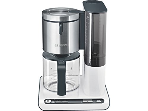 Bosch Hausgeräte TKA8631 Kaffeemaschine Styline / für 10-15 Tassen / 1160 Watt max Weiß