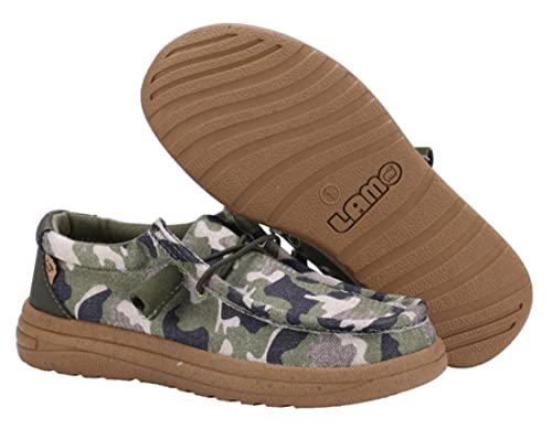 Lamo Footwear Girls' Camo Paulie Casual Shoes Moc Toe Camouflage 12 D