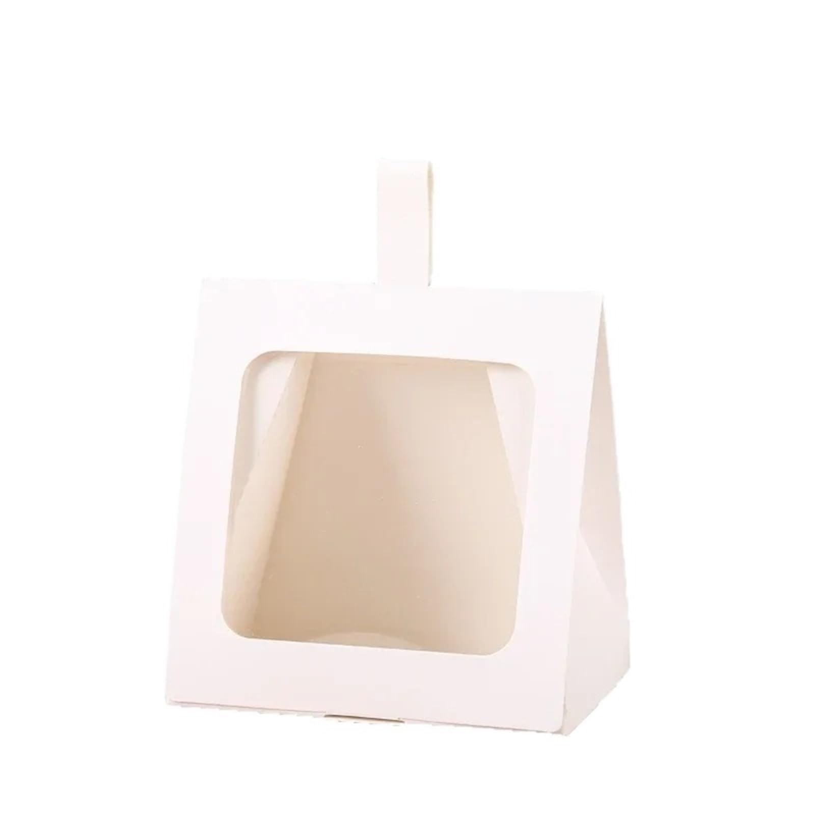 Kraftpapier Tüten 30/50 stücke Kraft Papier Tote Box Mit Fenster Kleine Kinder Verpackung for Süßigkeiten Kekse Lagerung Geburtstag Party Favor(Color2,12x12.5x7.7cm,30pcs)