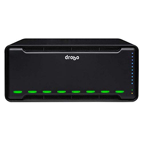 Drobo 8D 8-Drive Direct Attached Storage (DAS) Array - Dual Thunderbolt 3 Ports (DRDR7A21)