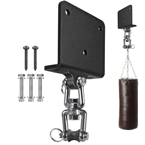Crochet antidérapant rotatif support de boxe lourd fixation plafond anti-vibration