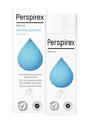 Perspirex ® | Desodorante Manos | Loción Antitranspirante para Sudor con Hasta 3 días de Protección y Frescura | 100 Ml