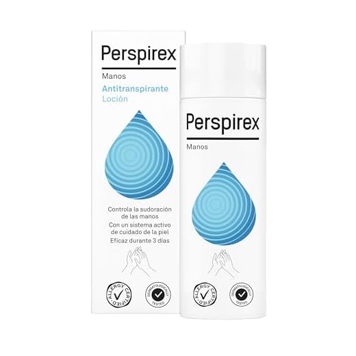 Perspirex ® | Desodorante Manos | Loción Antitranspirante para Sudor con Hasta 3 días de Protección y Frescura | 100 Ml