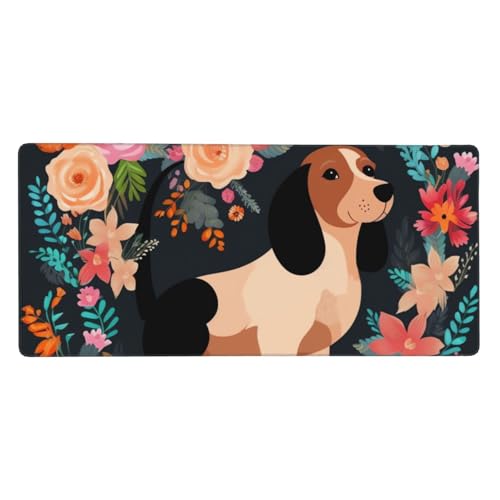 Tapis de souris pour ordinateur portable XXL tapis d'écriture 90x40cm