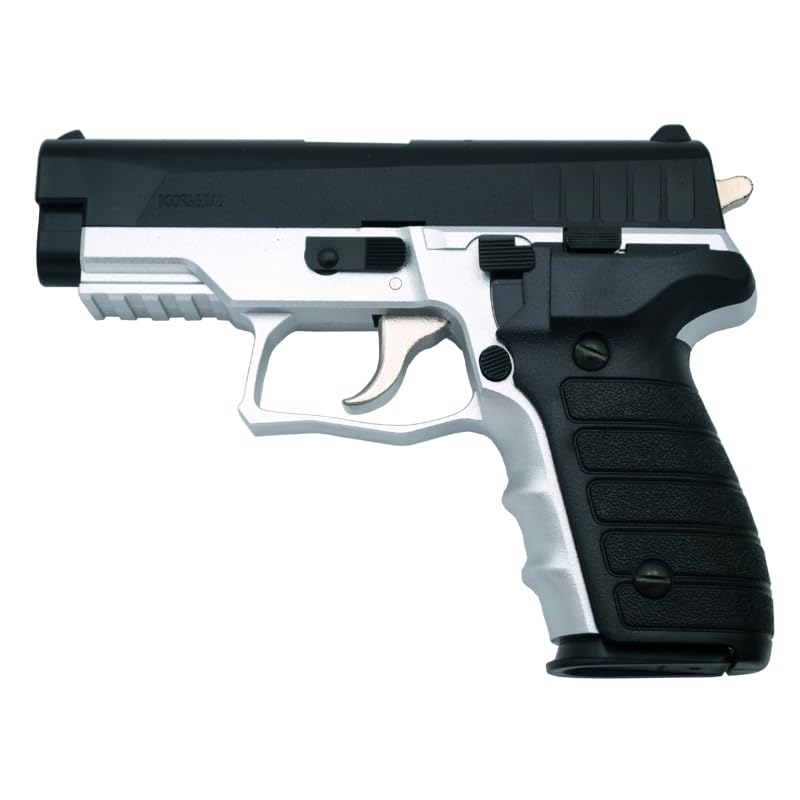 HFC Pistola Tipo Sig Sauer P227 - Bicolor - Pistola Muelle Pesada Calibre 6 mm - Energía 0.29 Julios - Velocidad de Disparo 70m/s - 230 FPS. Ref: 183BC