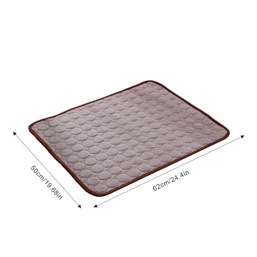 Kühlendes Welpenpaket – Haustiermatte für den Sommer, Schlafkissen aus Emaille | kühles Bett Oberfläche für Hundehütte, Autositz, Liegestuhl, Sofakissen, Reve