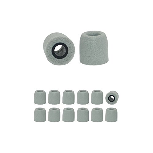 EarphonesPlus Almohadillas de Espuma de Memoria para Auriculares internos Small Gris