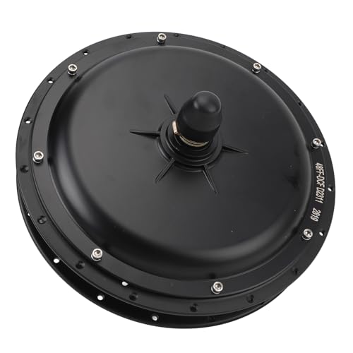 POENVFPO Motor de Cubo sin Escobillas para Scooter, Motor de Cubo sin Escobillas de 48 V 500 W, Motor de Cubo de Rueda Delantera con 3 Modos de Conducción para Rueda de 20-26 700 C Pulgadas