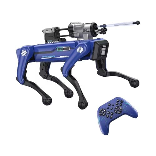 Image of Smart Robot Dog - Interactive STEM Pet w /Voice & Handheld Remote, 30+ Lifelike Actions, Programmable Play, 25m Range, Durable & Safe - Best Gift for Kids 6-12