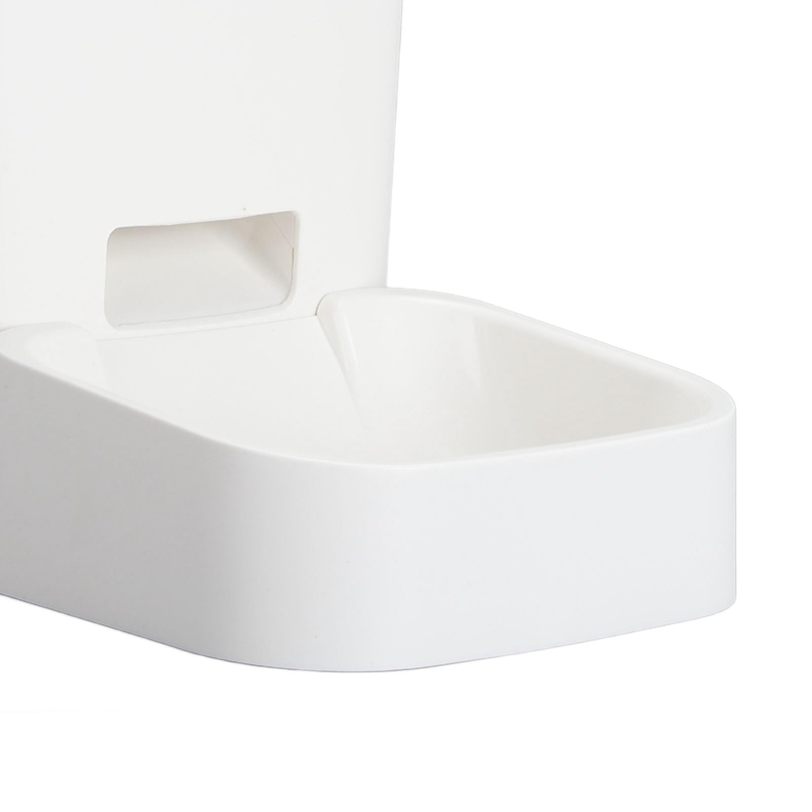 Zerodis Comedero Automático para Mascotas Comedero Automático para Gatos para Perros con Temporizador Inteligente y Control Preciso de Porciones para Hábitos (White)