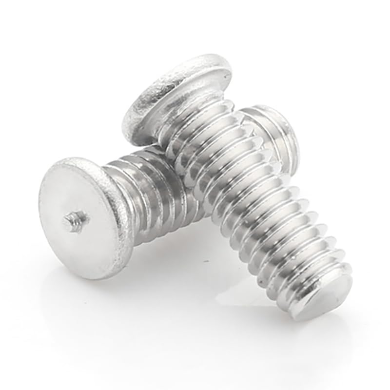Generic M6 Aluminum Welding spot Screws Solder Point Bolts Weld Bolt Threaded Screw Nails - (Size: M6x15mm 25pcs)