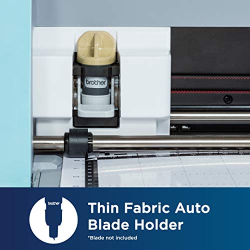 Brother ScanNCut DX Thin Fabric Auto Blade Holder CADXHLDQ1, Use for Projects Including Quilting Pieces, Sewing Patterns and Appliqués