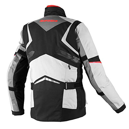 Spidi H2out X Tour Water Proof Motorcycle Jacket Black Grey