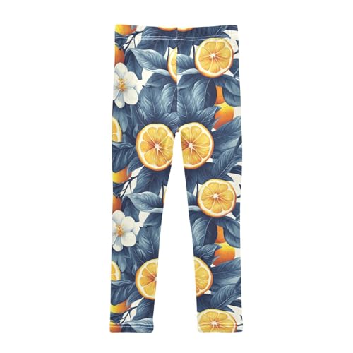 Wood Lemons Kids Baby Girls Leggings Stretchy High Waisted Activewear Sports2