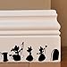 Cinderella Mice Wall Autocollant Decal Mice Home Skirting Board Drôle by Inspired Walls®