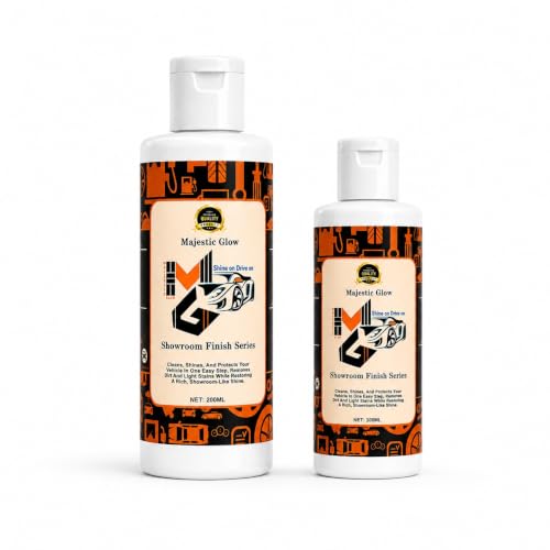 Image of Showroom Finish Series Car & Bike Polish 300ml | High Gloss Shine & Paint Protection | Water & Dust Repellent Formula | Easy Spray, Wipe & Buff | Suitable for Cars, Bikes & Scooters