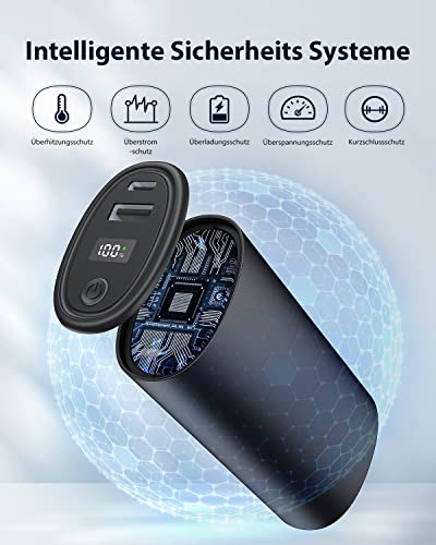 TriPole 10000 mAh, scaldamani ricaricabile, 3